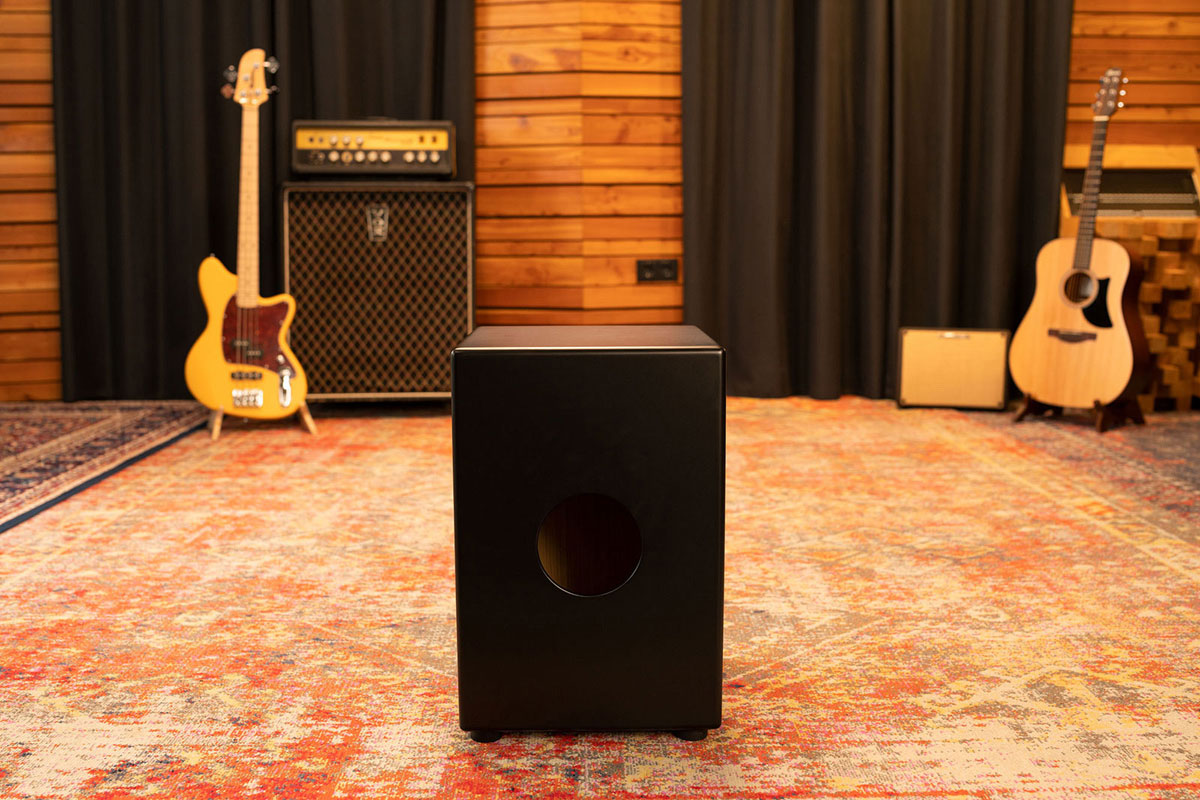 PERCUSSION HEADLINER SERIES SNARE CAJON TANGO RED FADE