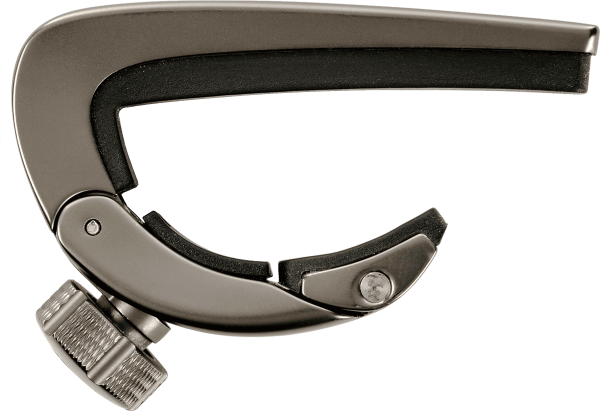 Pivot Kapodaster Gun-Metal-Schwarz