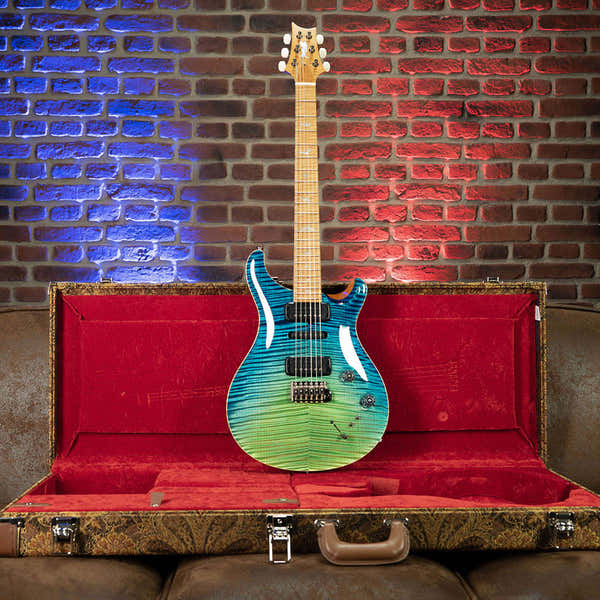 PRS Ps#10350 Modern Eagle V Luminlay Ltd Laguna Dragons Breath 2024