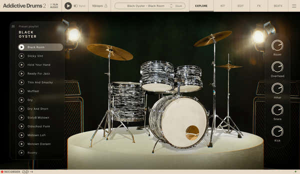 XLN Audio Addictive Drums 2 Black Oyster ADpak