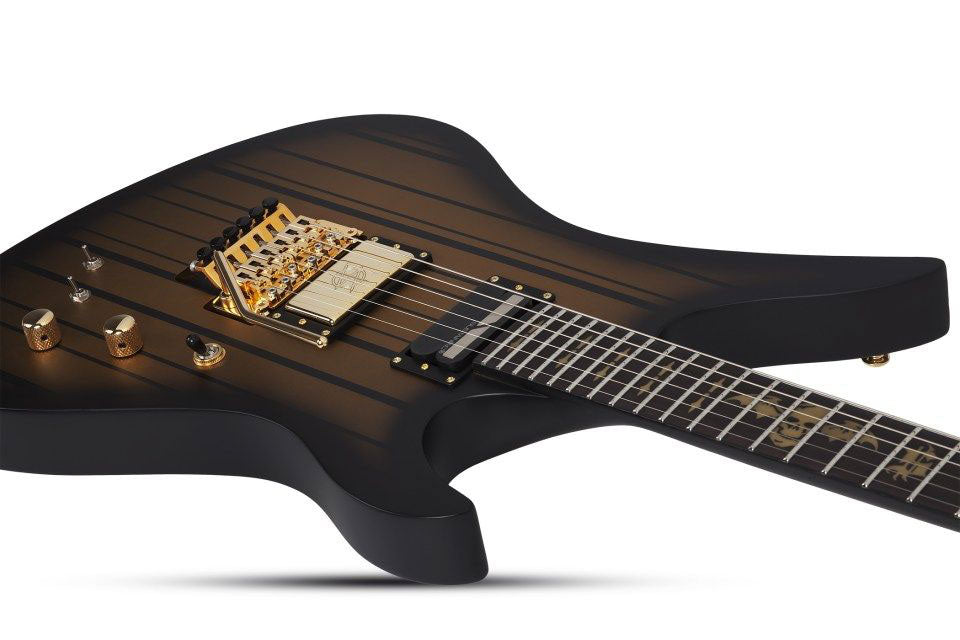 Custom Fr Sustainiac Synyster Gate Signature Schwarz-Gold