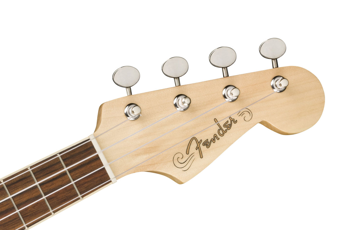 Stratocaster Fullerton Uke WN Surfgrün
