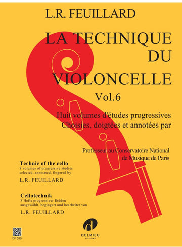 Feuillard Louis R. - Technique Du Violoncelle Vol.6