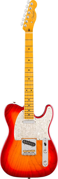 Fender Telecaster American Professional, MN Gealterter Kirsch-Sunburst