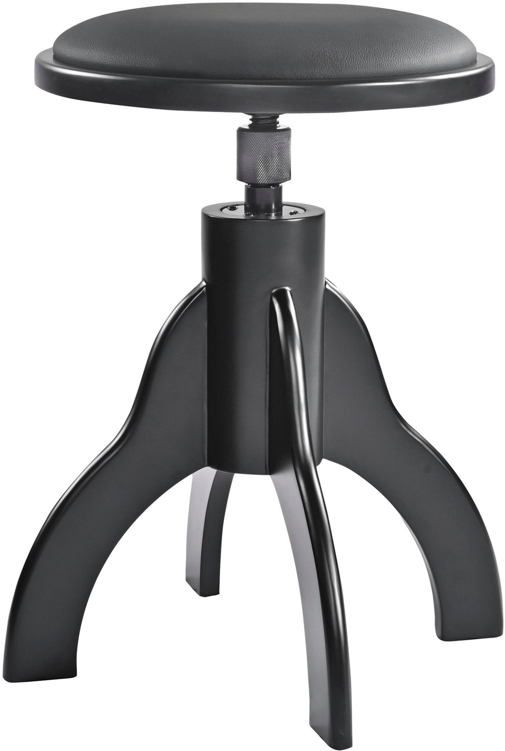 K&M Klavierhocker 13850 Mattschwarz