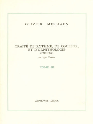 Traité de Rythme de Couleur et d'Ornithologie