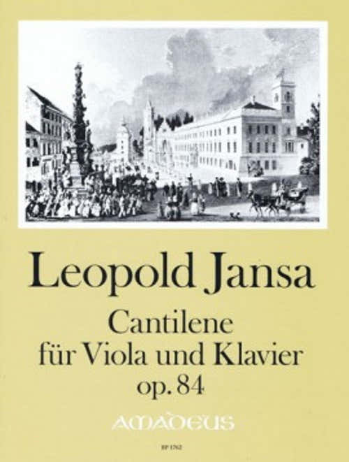 Jansa Leopold - Cantilene Op.84 - Alto & Piano