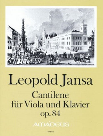 Jansa Leopold - Cantilene Op.84 - Alto & Piano