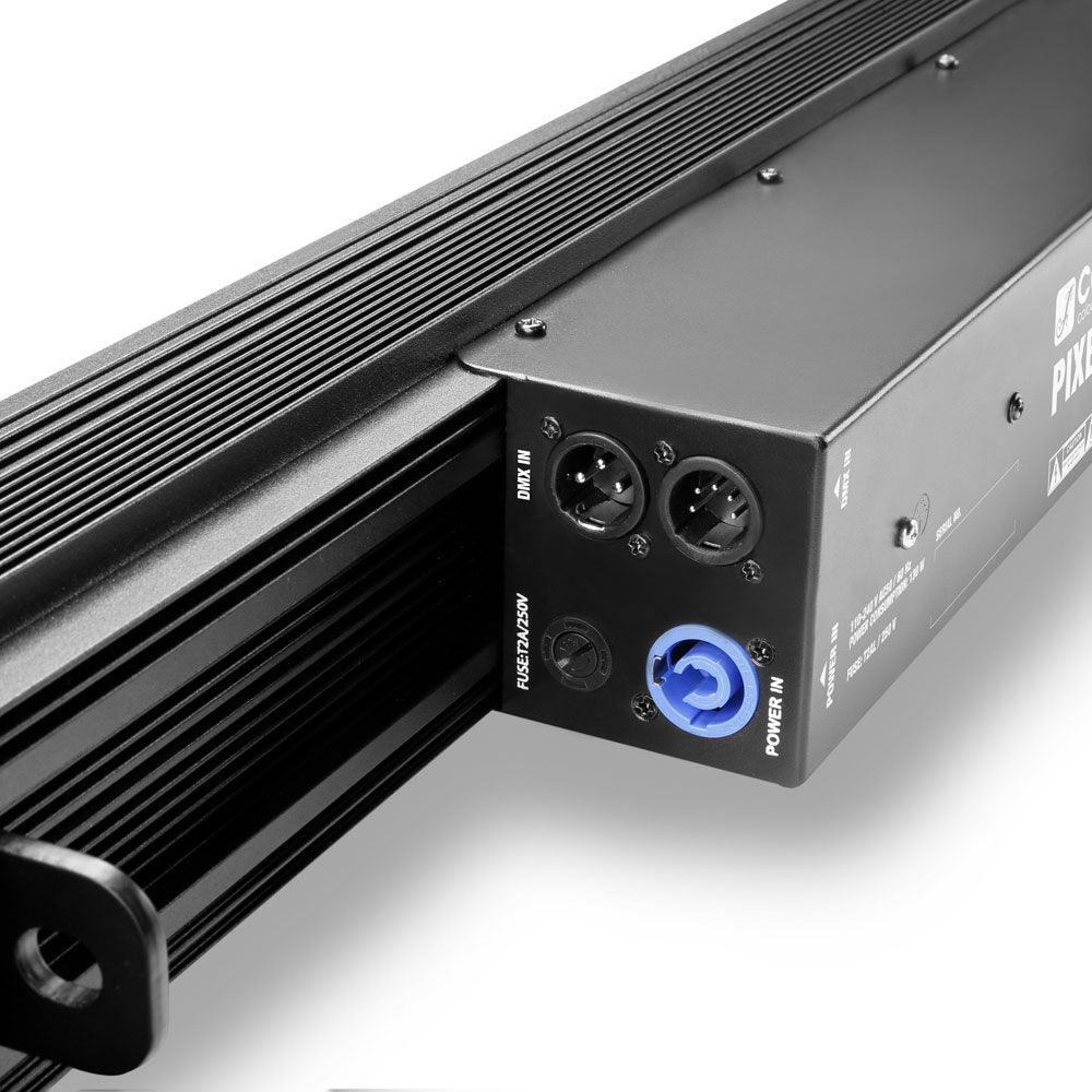 PIXBAR DTW PRO - 12 x 10 W TRI-LED-BAR MIT VARIABLEM WEISSEN LICHT UND DIM-TO-WARM-STEUERUNG