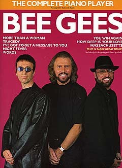 THE COMPLETE PIANO PLAYER - BEE GEES - PVG
