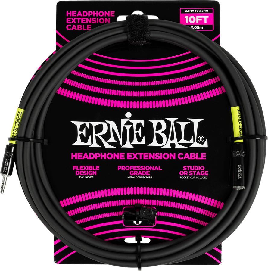 Effects Stereo-MINI-jack-auf-MINI-jack-Verlängerung 3M Schwarz