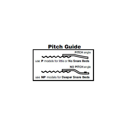 FC1216NP 12" SNARE WIRES - 16 STRANDS CARBON NO PITCH