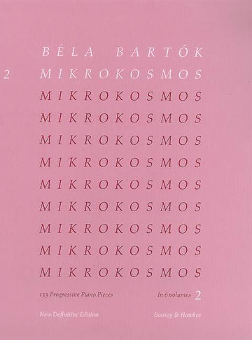 Bartok Bela - Mikrokosmos Vol.2 - Piano