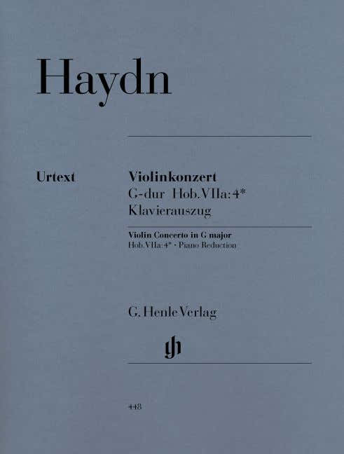 Haydn J. - Konzert für Violine und Orchester G-Dur Hob. Viia:4