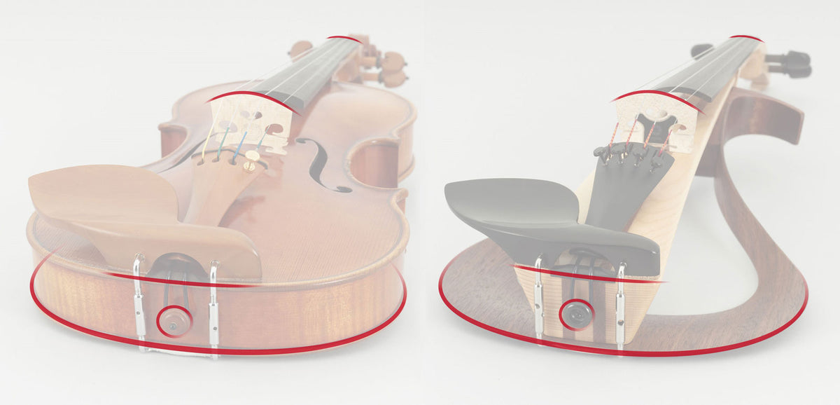 YEV-104NT ELECTRIC SILENT VIOLINS 4/4 NATUREL 4 STRINGS