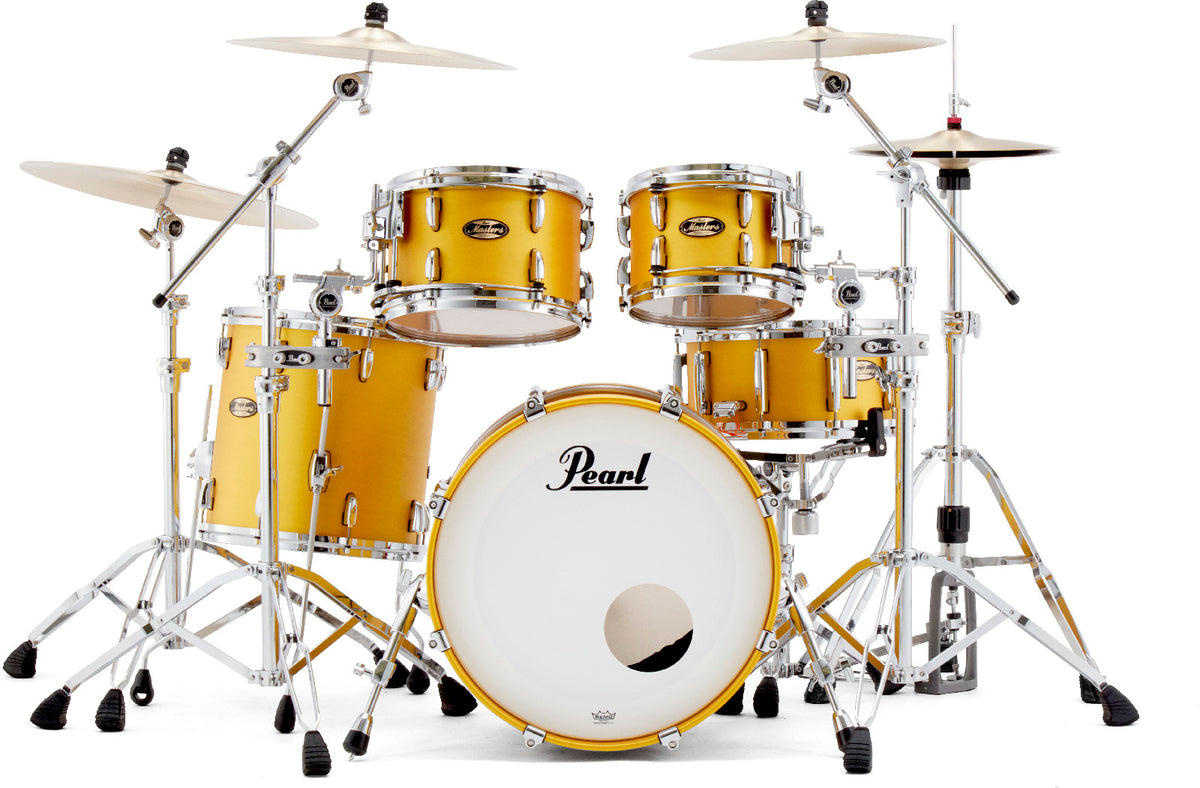Masters Maple Gum 4-pc Shell Pack Fusion 20 Matte Aztec Gold