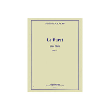 Journeau Maurice - Le Furet Op.51 - Piano