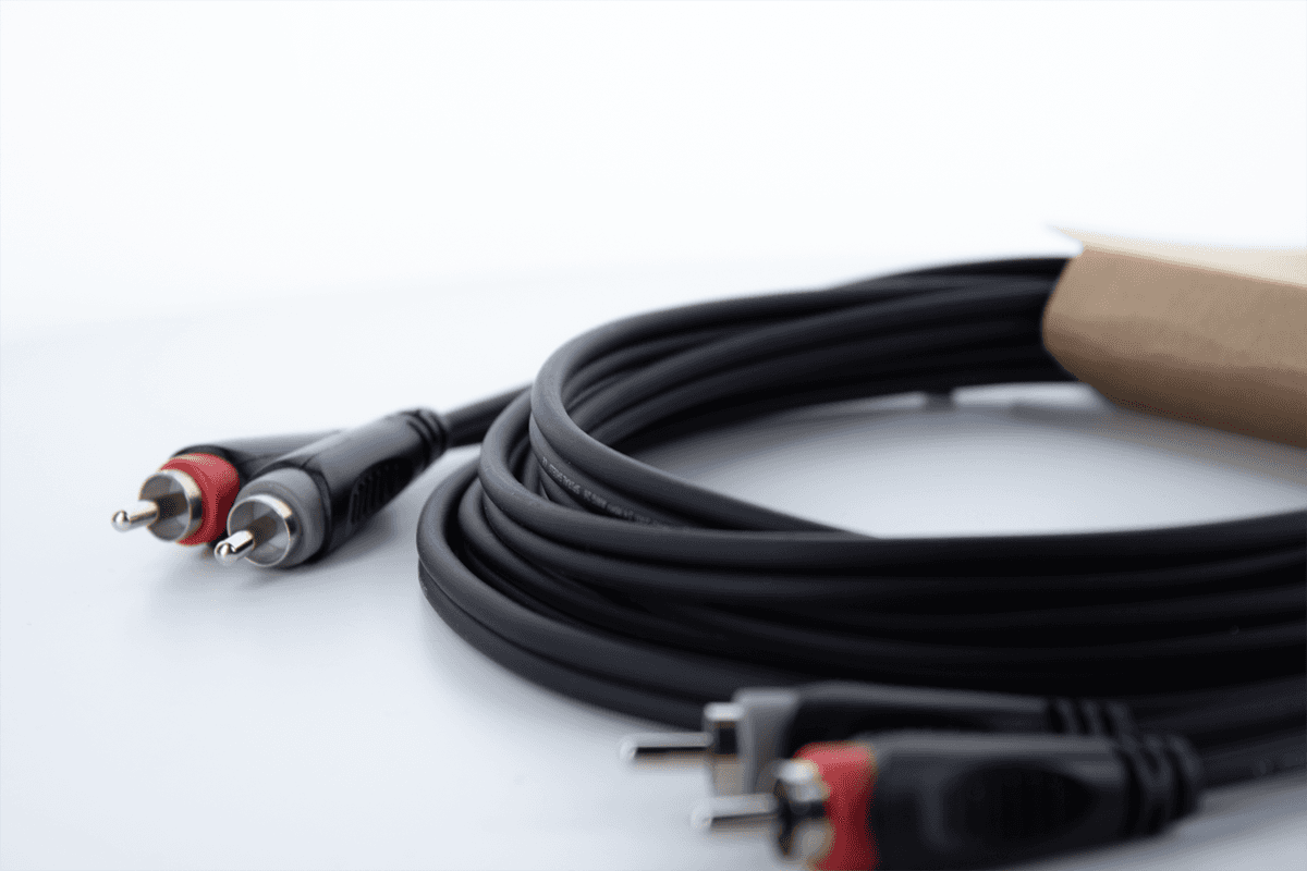 Doppeltes Audiokabel RCA / RCA 1 M