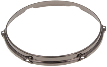 HS23-13-6BK - 13" Spannreifen 6-Loch Schwarze S-Stil dreifache Flansch 2.3mm