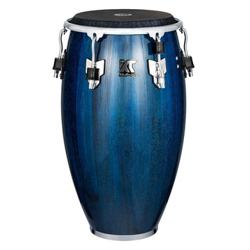 Artist Series William Kachiro Tumba 12 1/2" /REMO® Black Calfskin Skyndeep Heads - Blue Wave