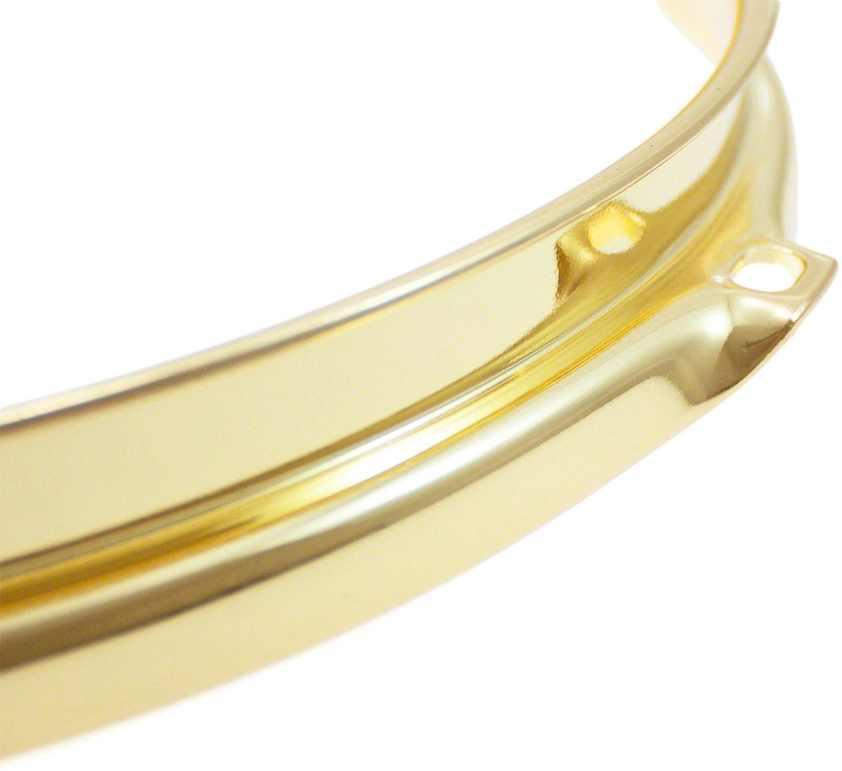 H23-8-5BR - Spannreifen 8" 5 Spannschrauben Goldfarben Super Triple Flange 2.3mm