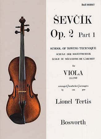 SEVCIK - ETUDES OP.2 PART 1 - VIOLA