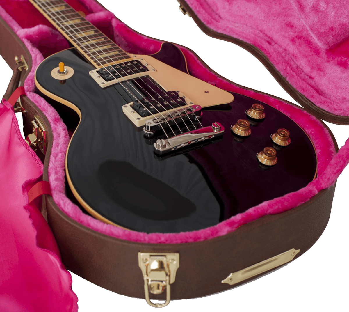 Koffer Les Paul Braun aus Holz Deluxe - GW