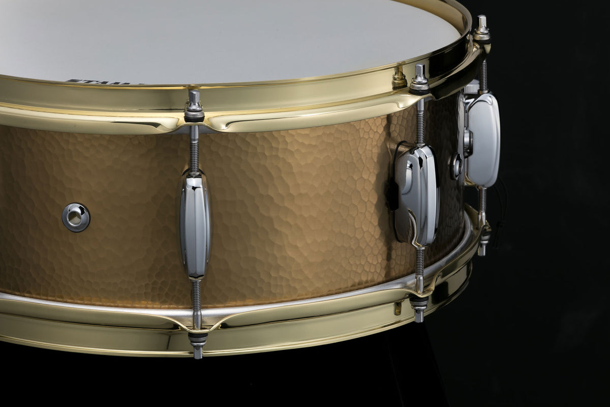 STAR RESERVE HAND HAMMERED BRASS 5.5"X14" SNARE DRUM