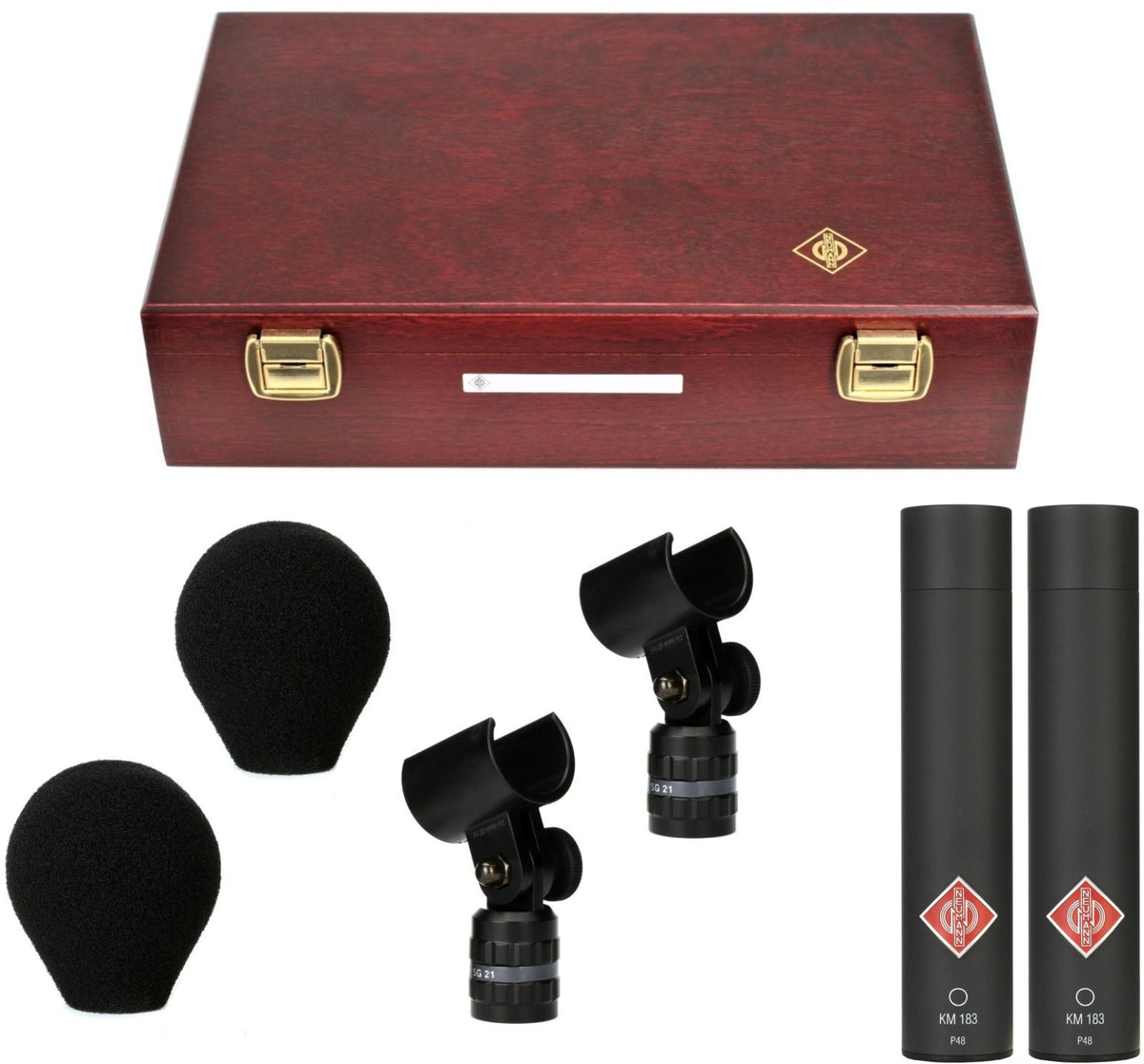 KM 183 Stereo-Set Schwarz