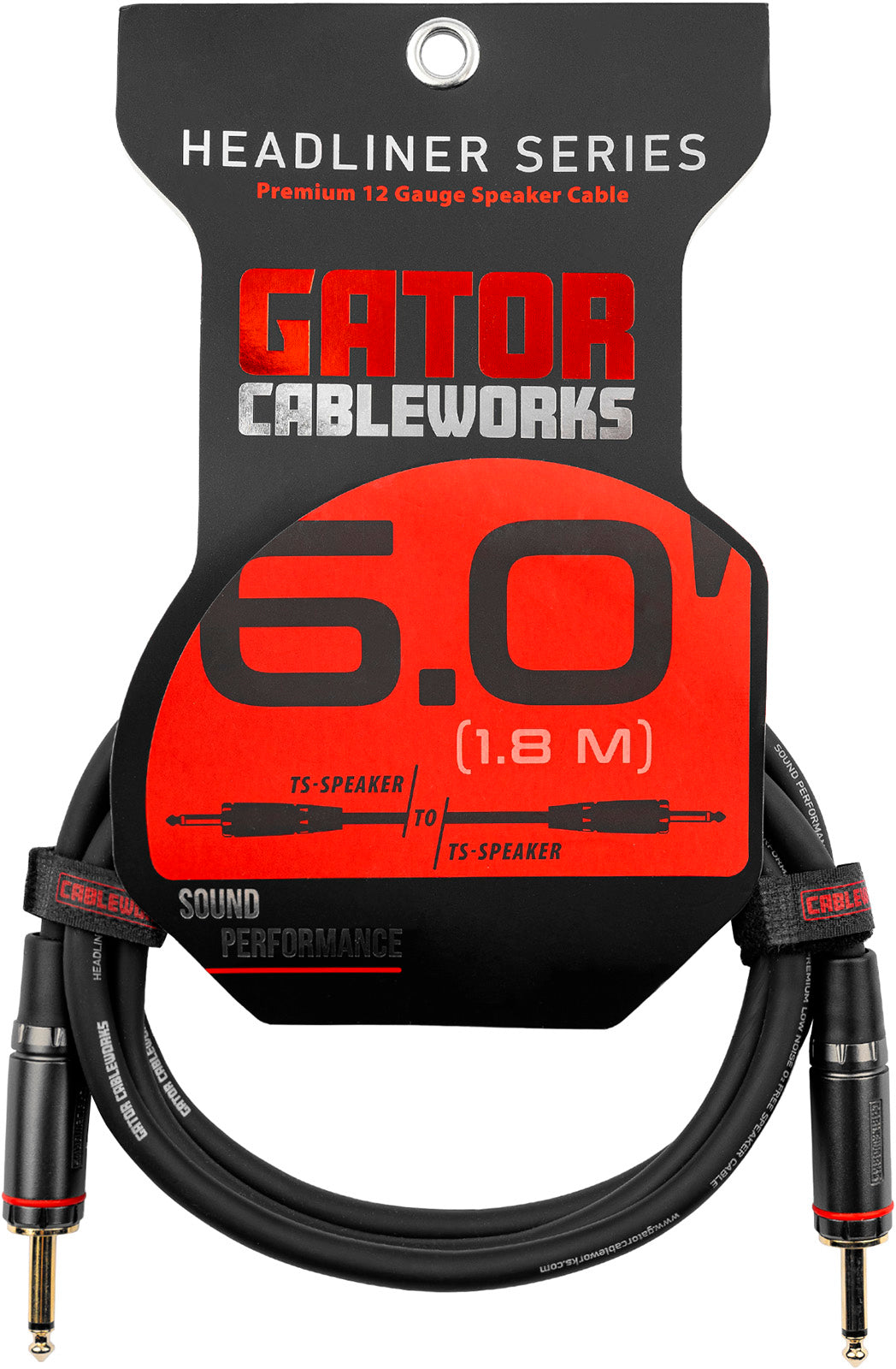 Lautsprecherkabel - Headliner 1,8 m Jack