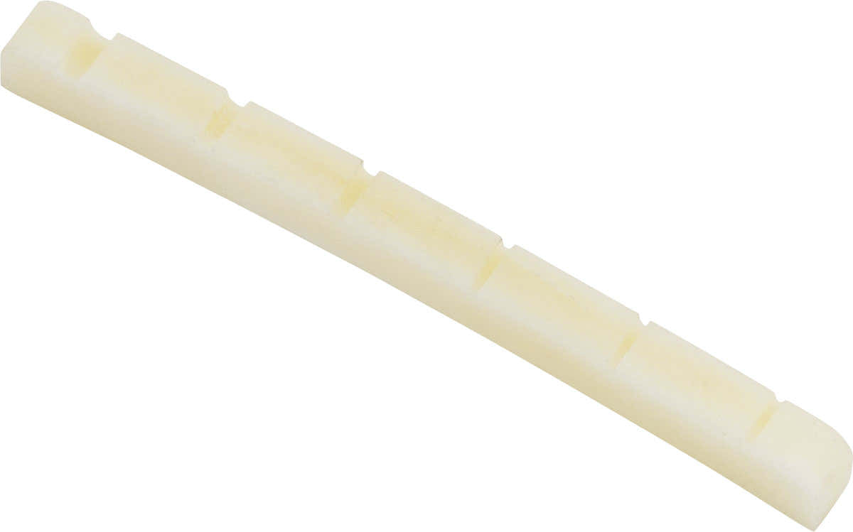 Vorgekerbter Sattel aus echtem Knochen für E-Gitarre 9.5" Radius