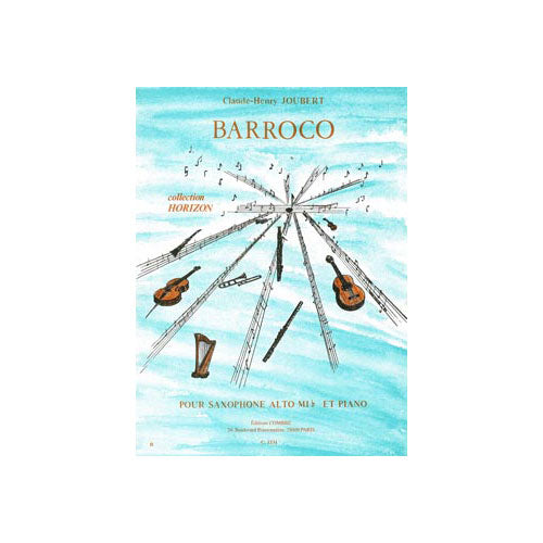 Combre Barocco Saxophone Alto Piano - Joubert