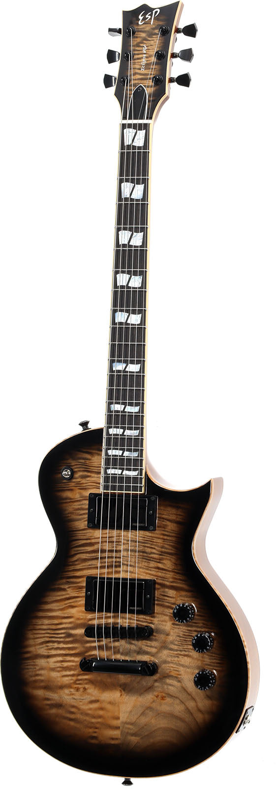 USA Eclipse Riegelahorn Fishman Transparent Black Sunburst