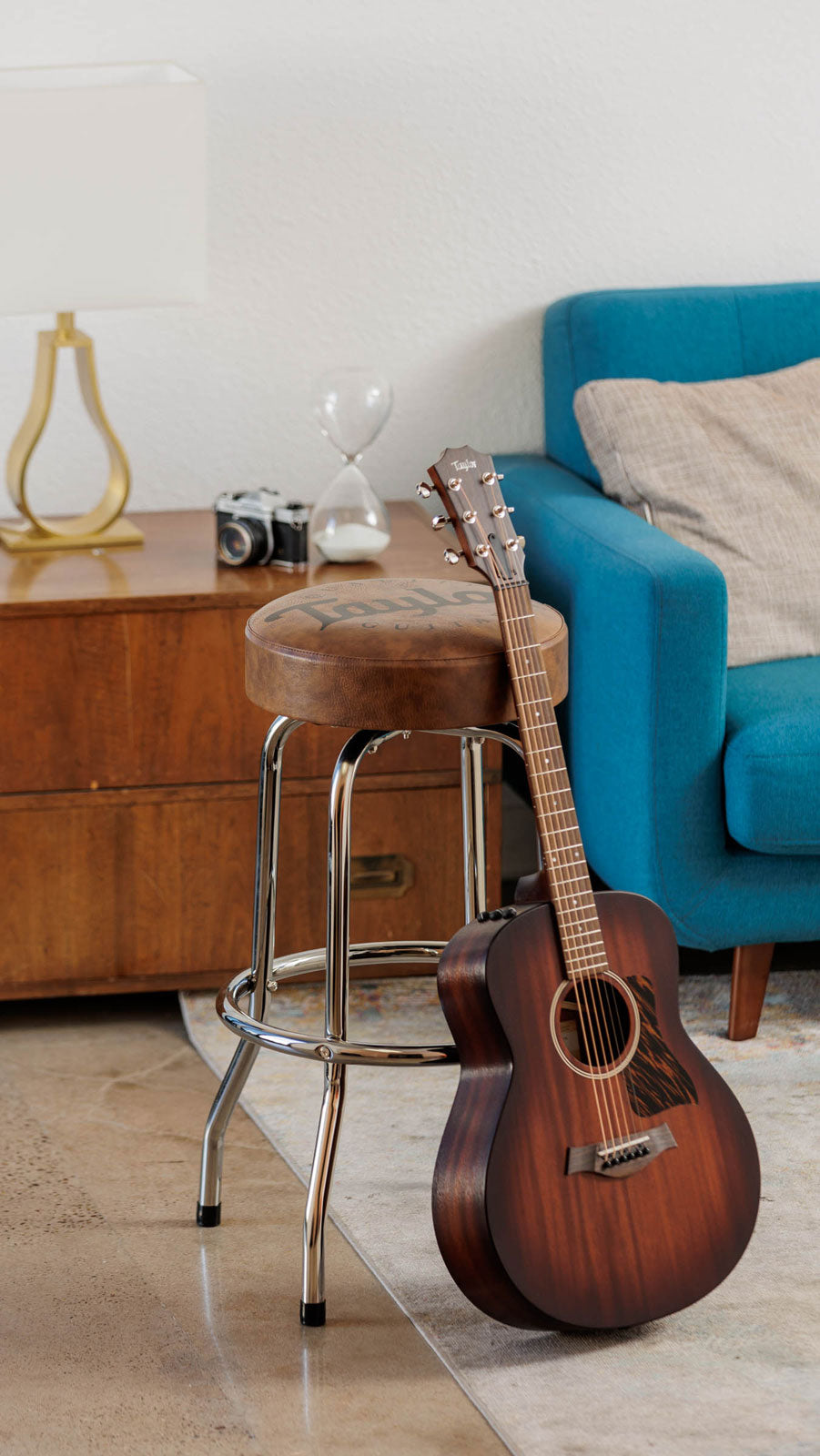 Gifts Bar Stool Brown 30"
