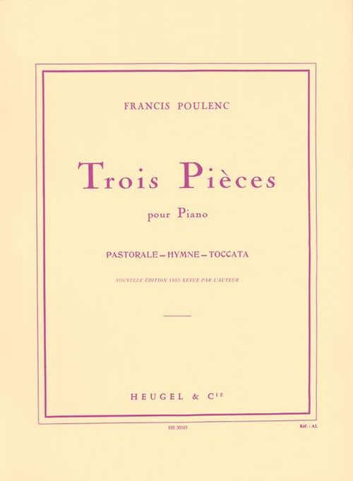 Poulenc F. - Trois Pieces - Piano
