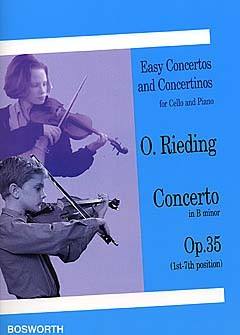 RIEDING O. - CONCERTO IN B MINOR OPUS 35 - VIOLONCELLE ET PIANO