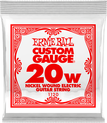 .020 NICKEL WOUND ELECTRIC GUITAR STRINGS