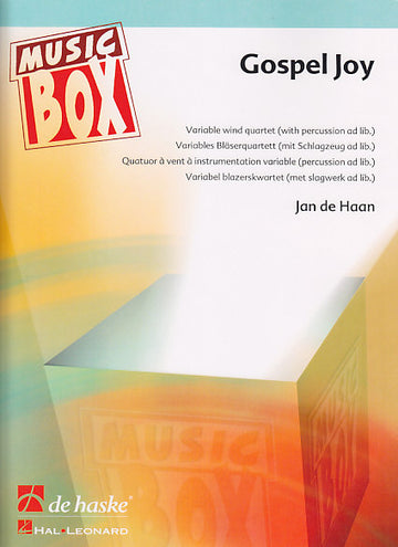 DE HAAN J. - GOSPEL JOY - ENSEMBLE VENTS