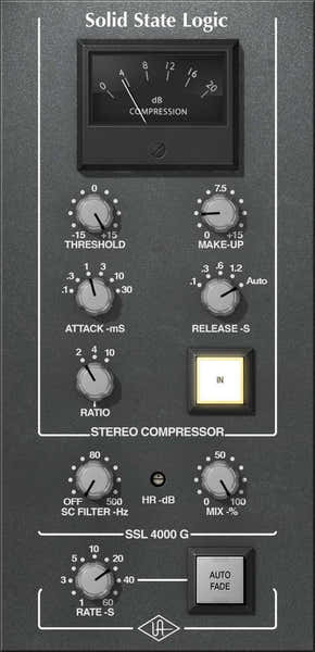 UAD SSL 4000 G Bus-Kompressor