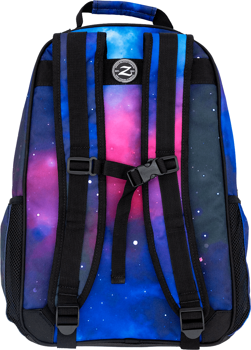 Studentenrucksack Purple Galaxy