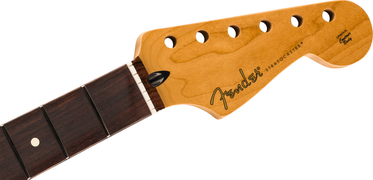 Satin gerösteter Ahorn Fat Strat Hals, 22 Medium Jumbo , 9.5, RW, U-Form