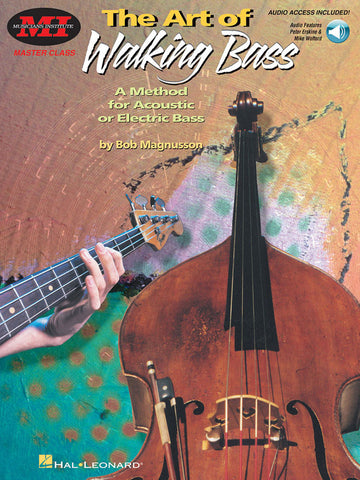 MAGNUSSON BOB - THE ART OF WALKING BASS + AUDIO TRACKS