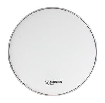 M2W08 - 8" MESH HEAD MUTE 2-PLY - SILENT - WHITE