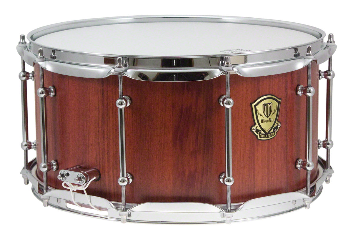AM-W7014BSH - STAVE BUBINGA 14" X 7" SNARE DRUM