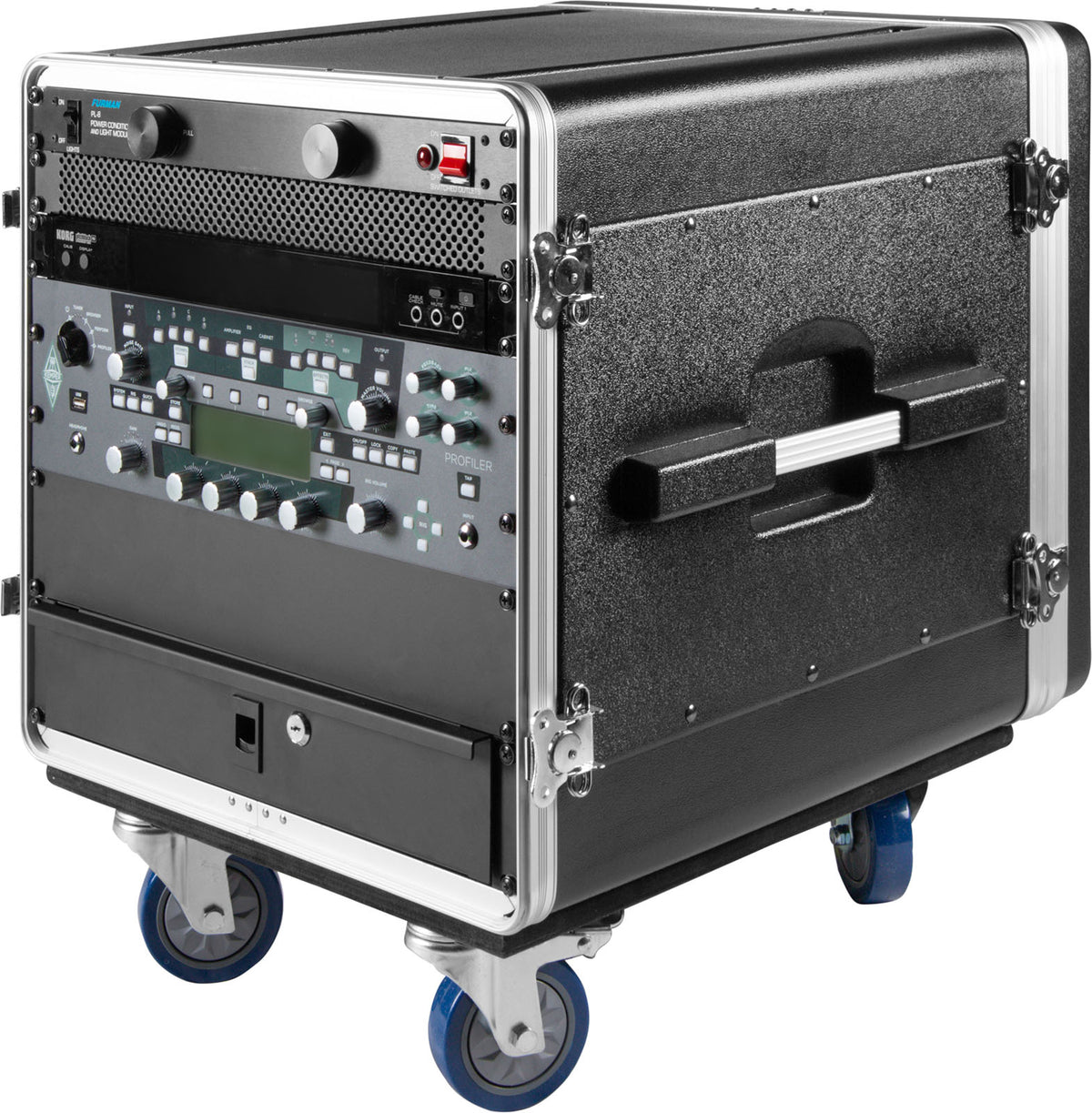 GRC-BASE-10 POLYETHYLENE / GRC / 10 UNIT WITH WHEELS