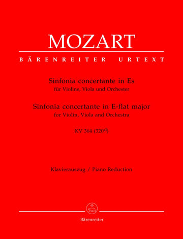 MOZART W.A. - MOZART W.A. - SINFONIA CONCERTANTE IN ES KV 364 (320D) - VIOLINE VIOLA KLAVIER
