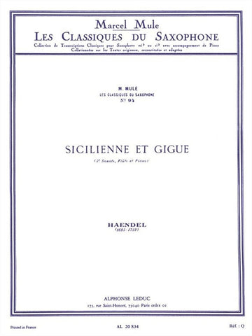 Sizilienne und Gigue