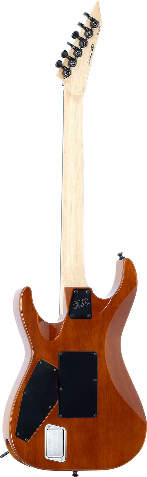 M-II DX USA FR Geflammter Ahorn Blue Moon EMG