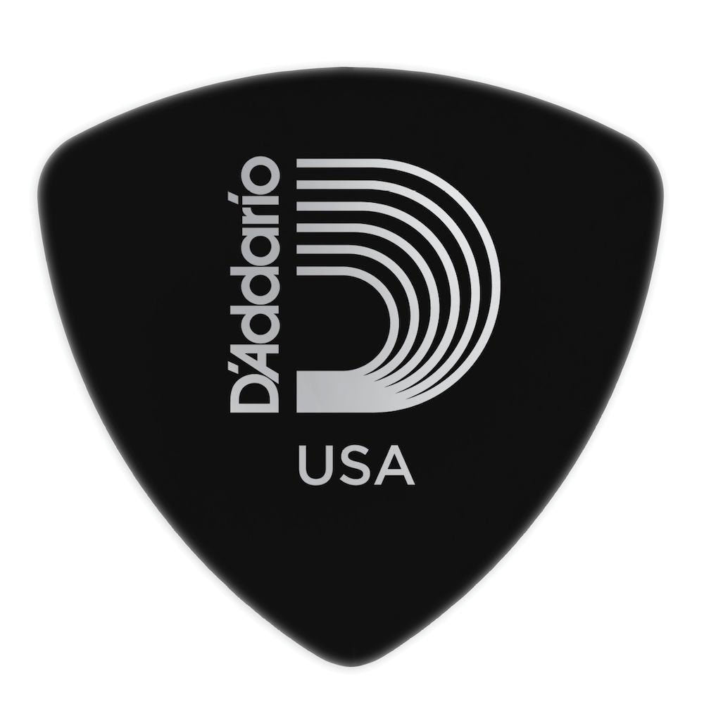 D'ADDARIO Schwarzes Zelluloid Schwer Breite Form pro Stück