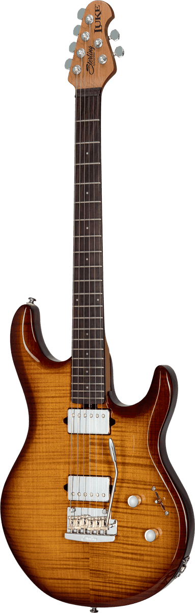 Luke geflammter Ahorn Haselnuss-Burst